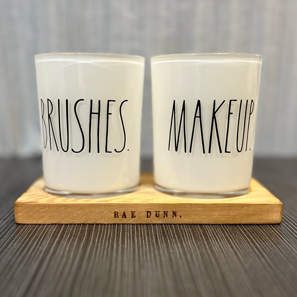 NEW Rae Dunn Makeup Cups